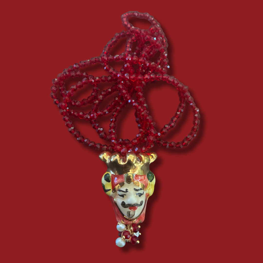Collar Maximo carminio