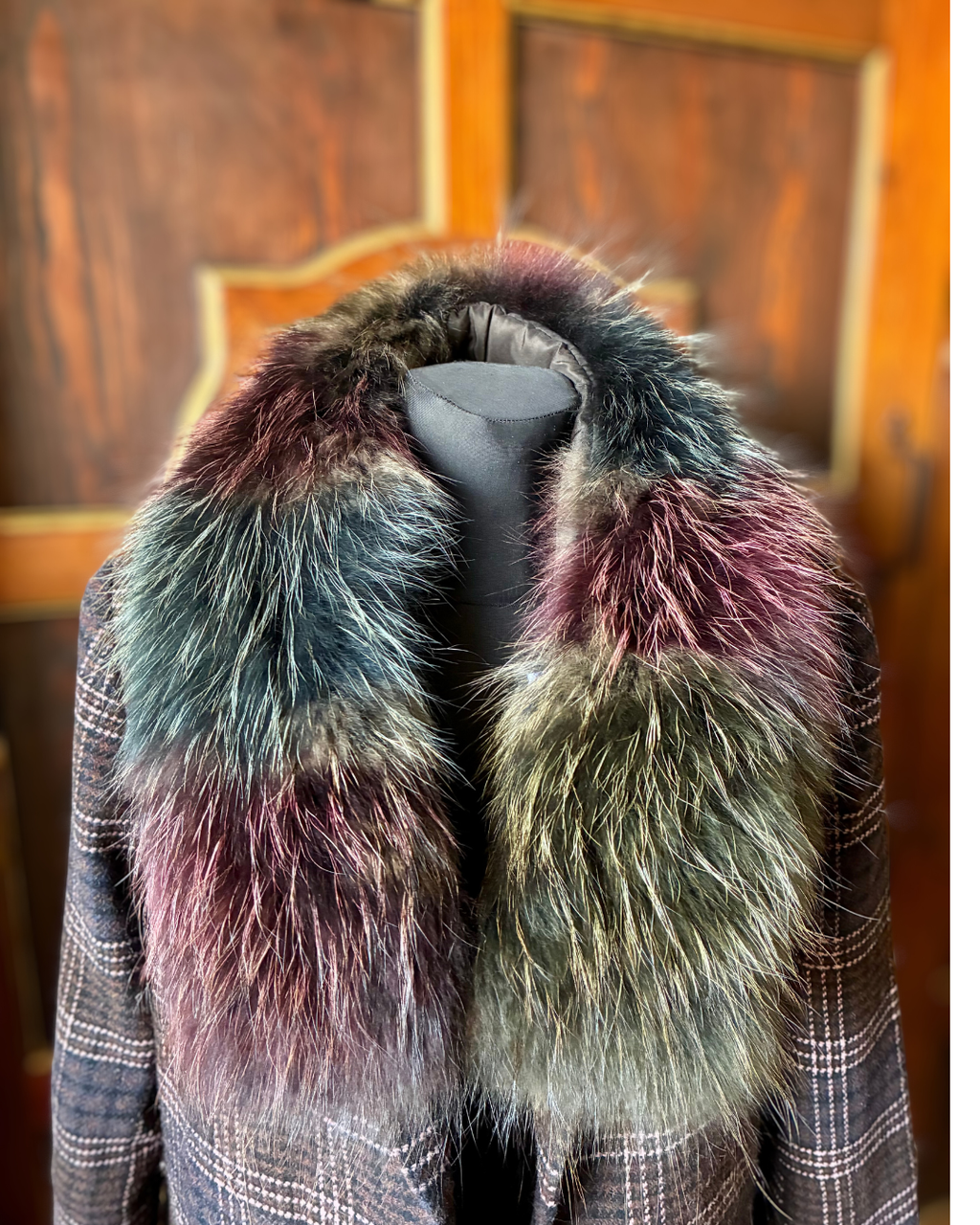 Cuello colorines uva