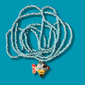 Collar pesce blu