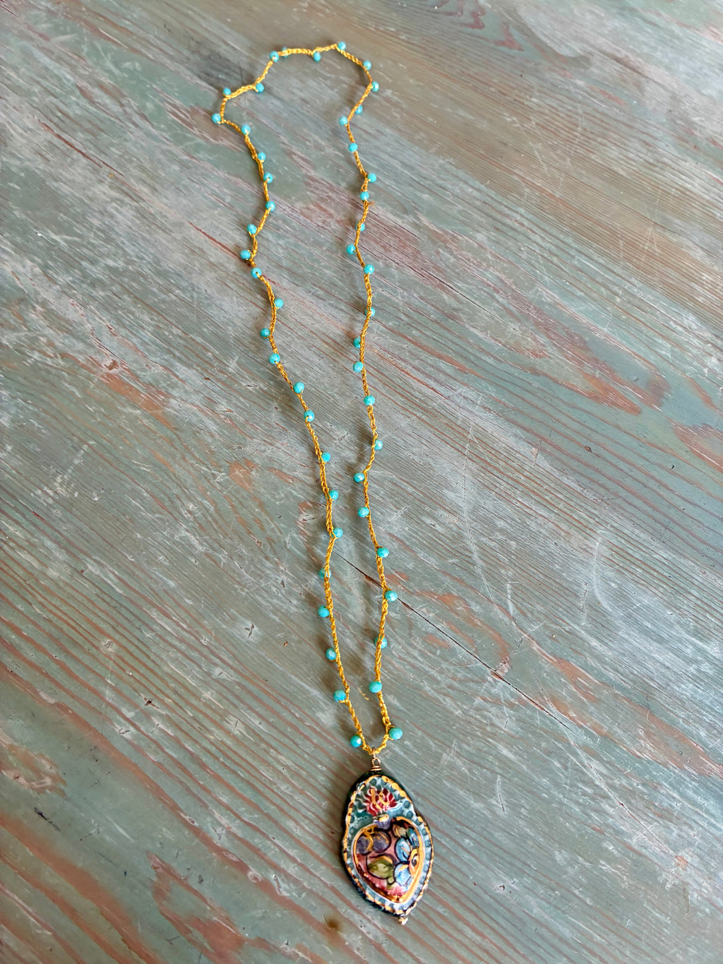 Collar Sacro Cuore Lourdes