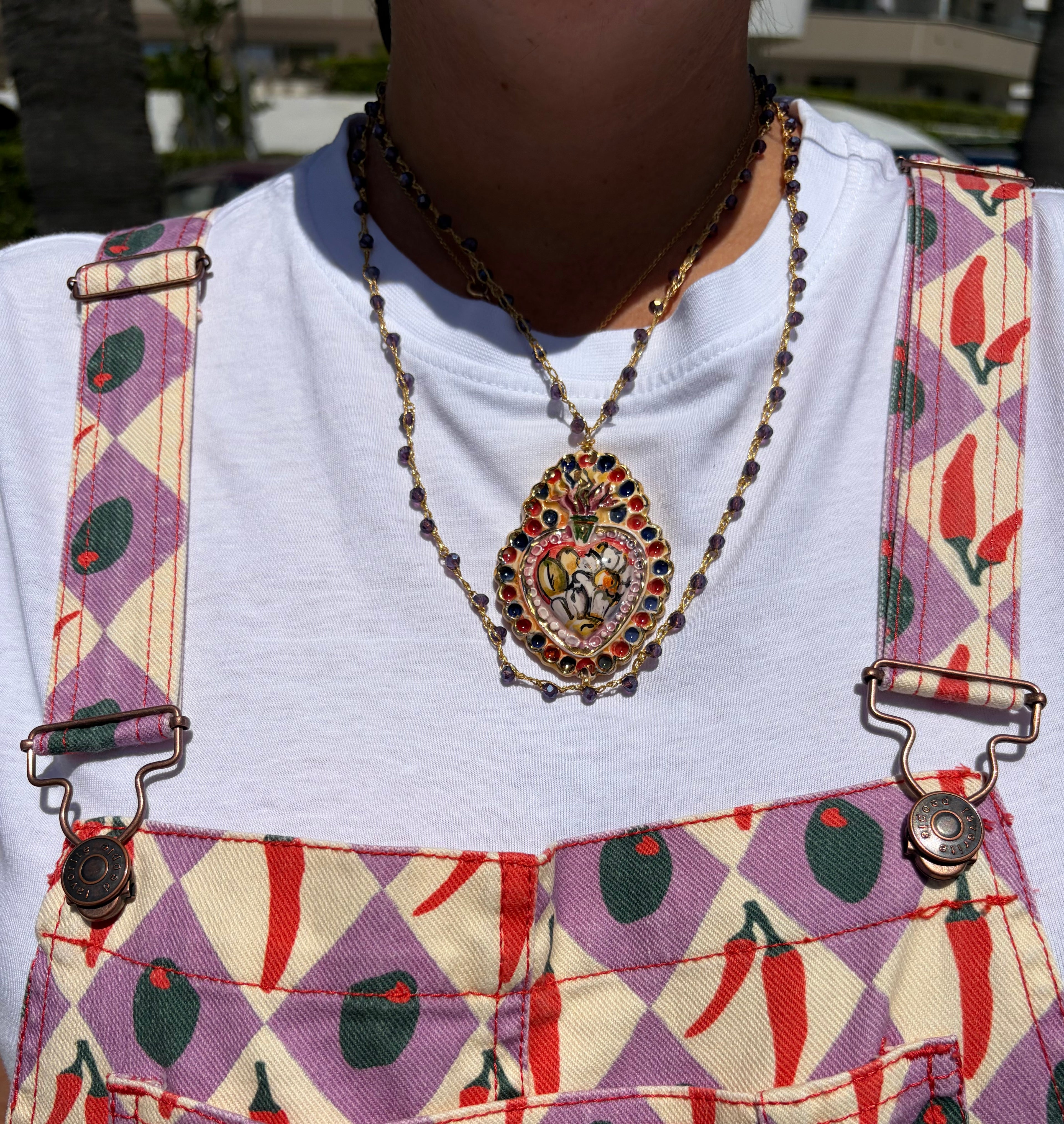 Collar lux Sacro cuore