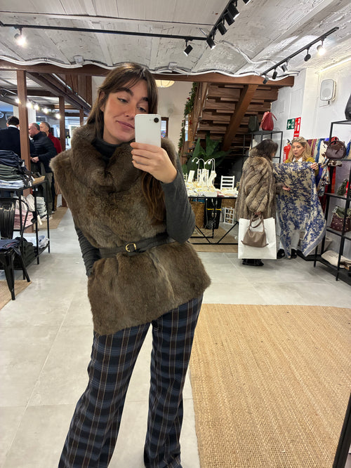 Capa pelo natural multiposicion