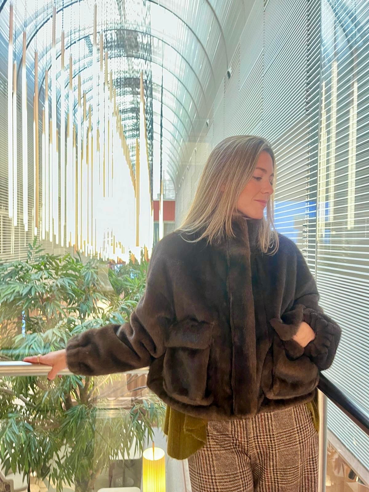 Bomber efecto visón