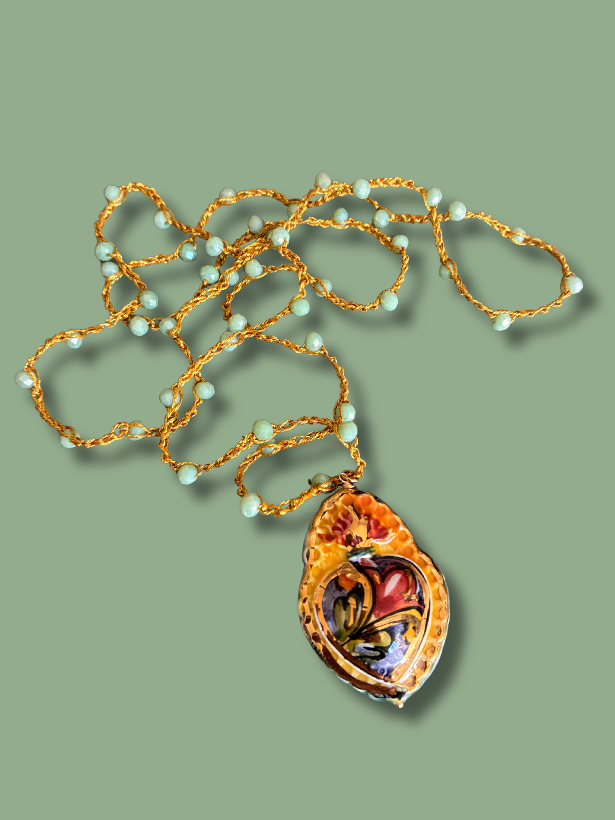 Collar Sacro Cuore Inmaculada
