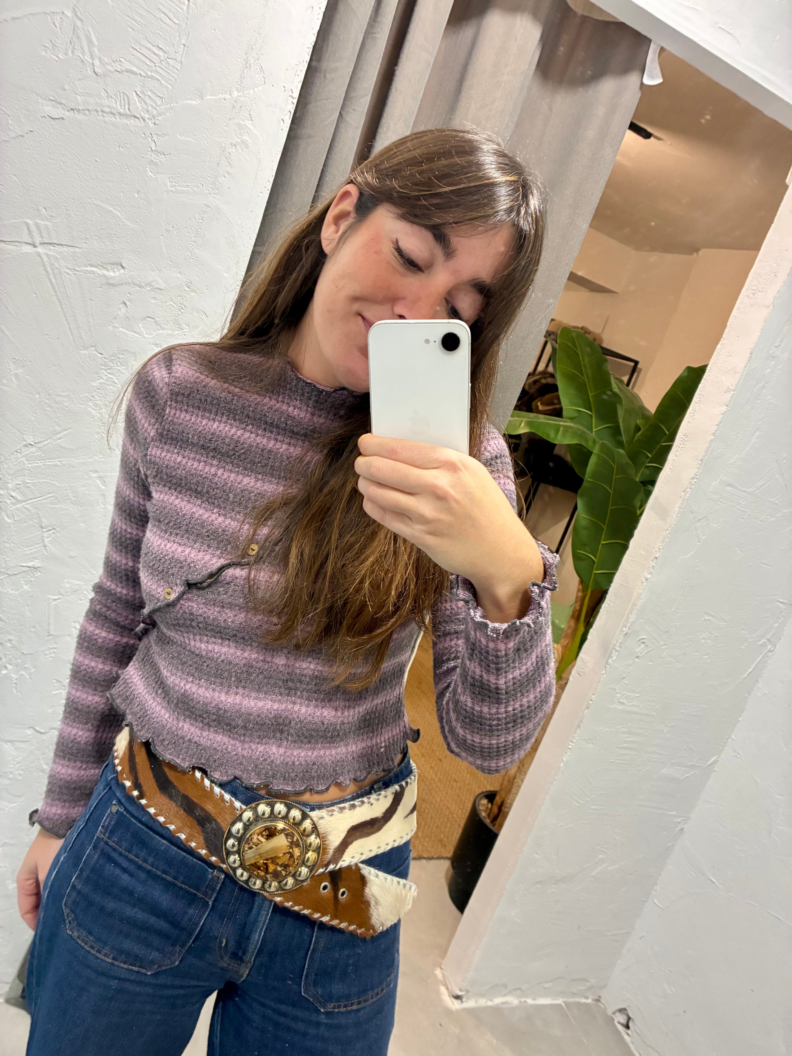 Cinturón piel de potro