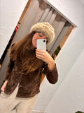 Gorro pelo leopardo