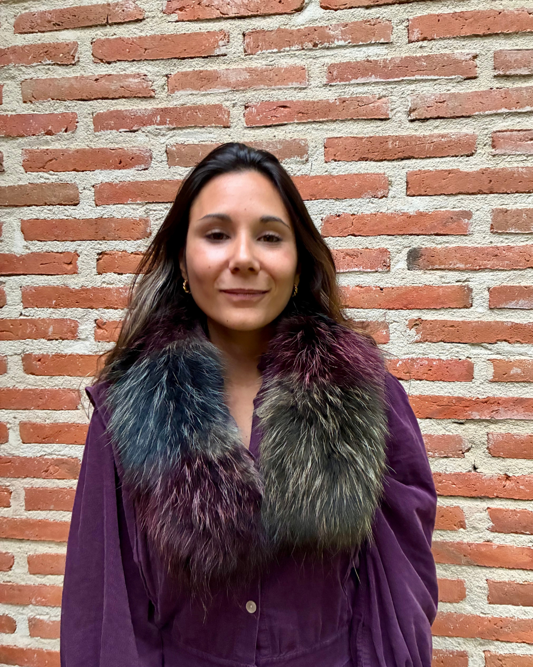 Cuello colorines uva