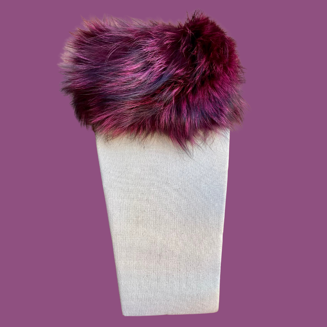 Cuello elástico zorro magenta