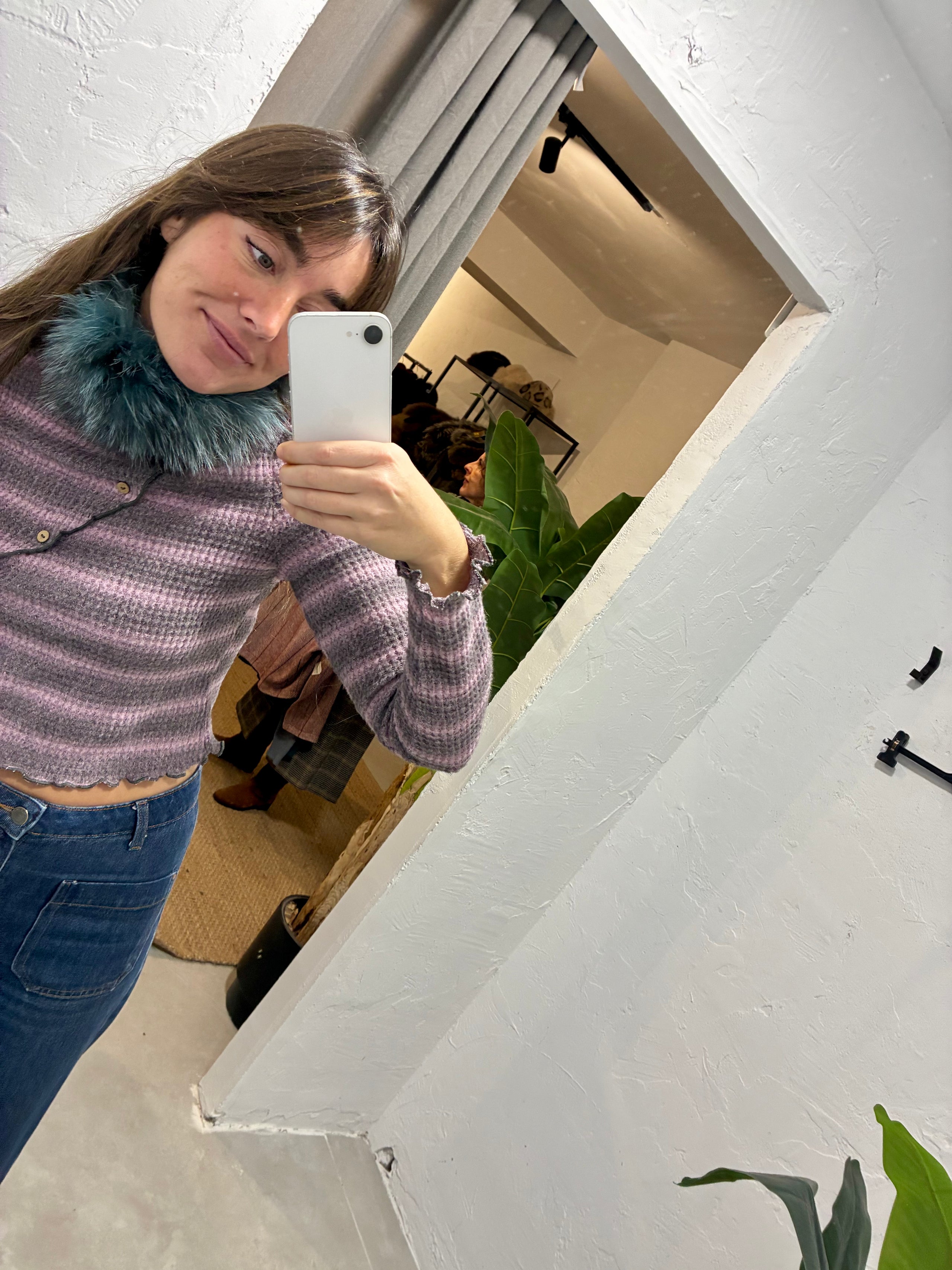 Cuello elástico turquesa